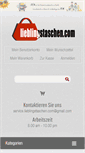 Mobile Screenshot of lieblingstaschen.com